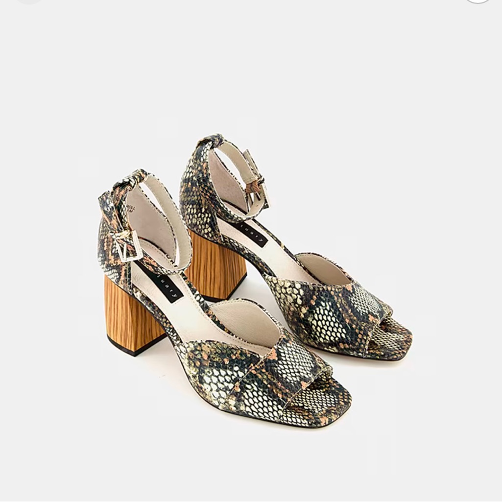 Sanctuary Bell Ankle Strap Heels